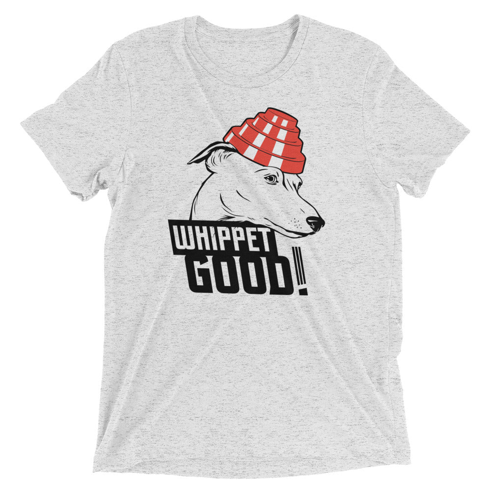 Whippet Good! Men's Tri-Blend Tee Hoodie, Sweatshirt | CoreVibeTees.com (Image 2)