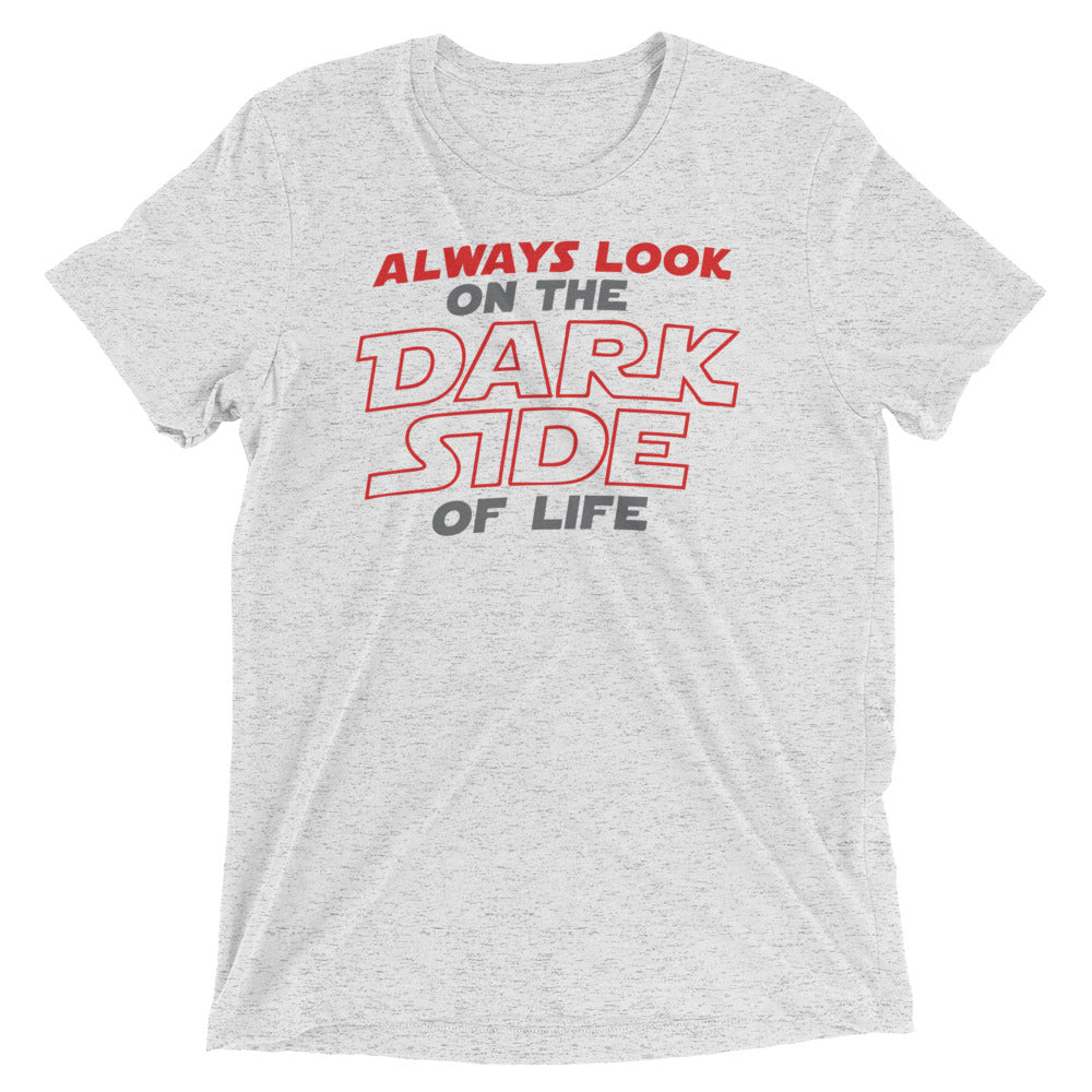 Always Look On The Dark Side Of Life Men's Tri-Blend Tee Hoodie, Sweatshirt | CoreVibeTees.com (Image 3)