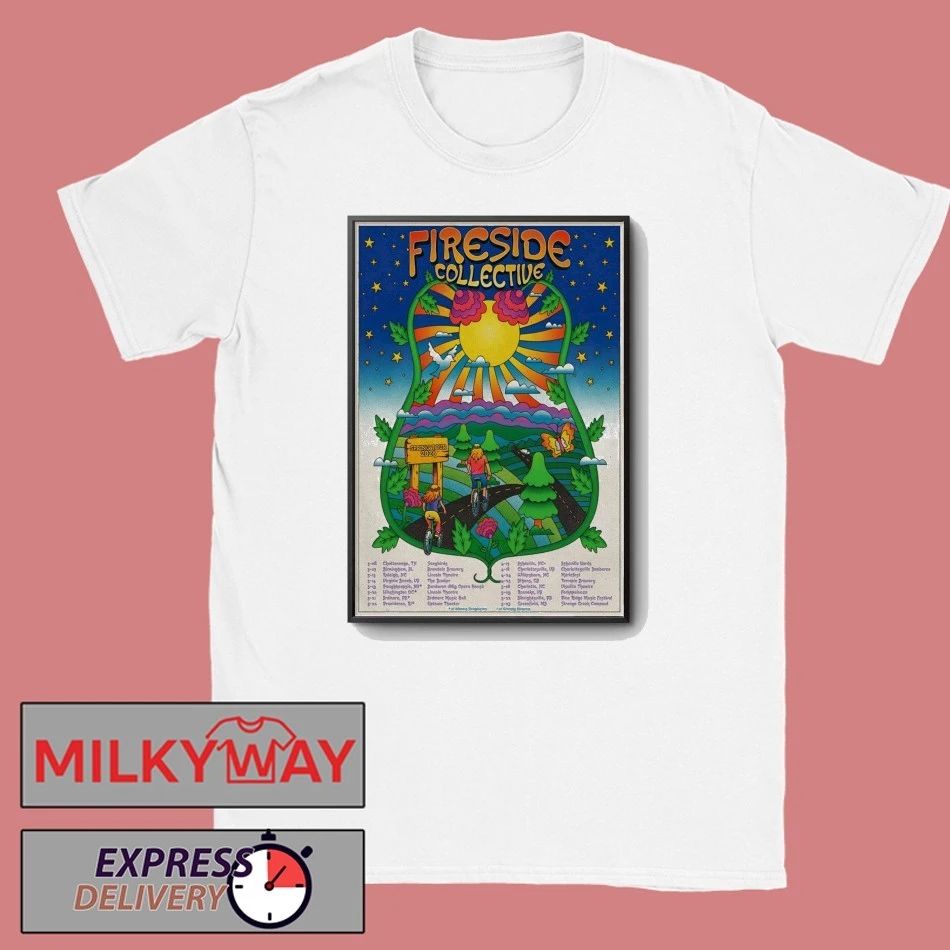 Poster Fireside Collective Spring 2026 Tour shirt