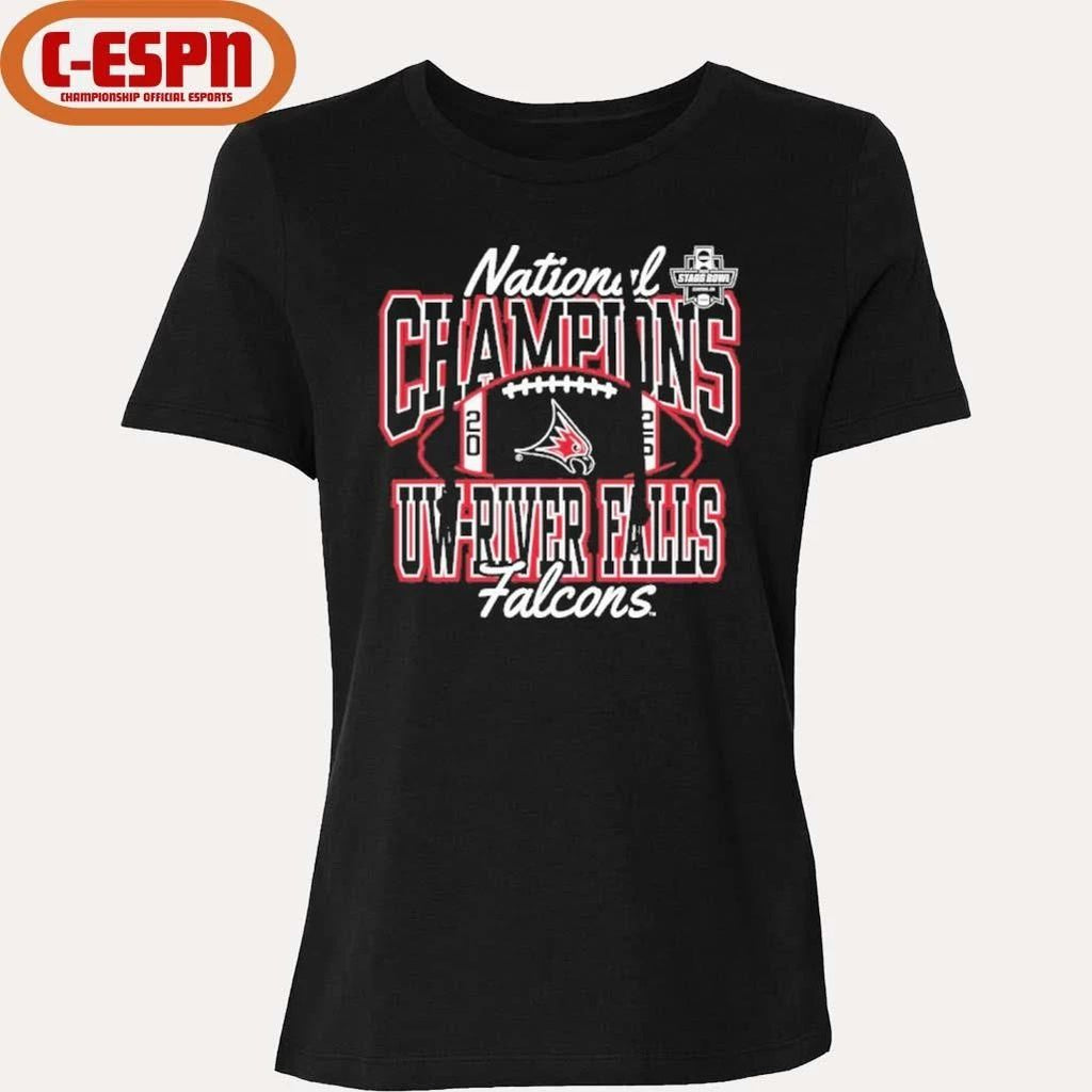 University of Wisconsin – River Falls Football 2025 DIII National Champions Shirt