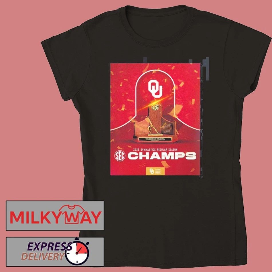 It Just Means More Oklahoma Sooners Women’s Gymnastics 2026 SEC Regular Season Champions Trophy T-Shirt