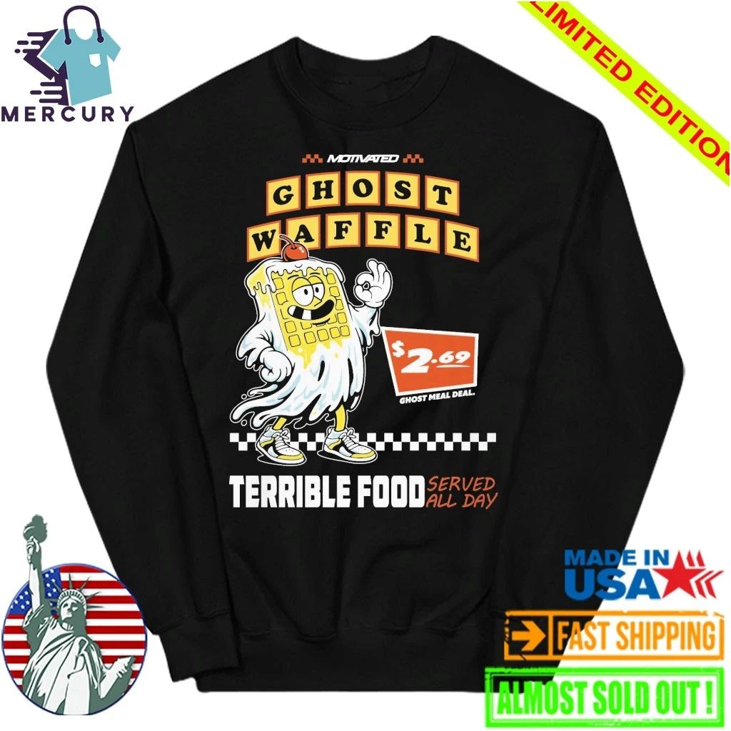 Ghost Waffle Terrible Food Shirt