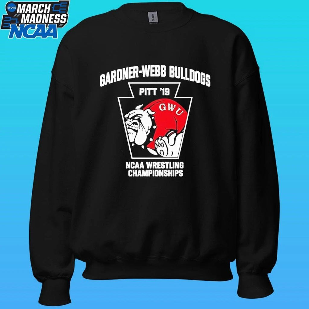 Gardner Webb Bulldogs Pitt 19 Ncaa Wrestling Championship Shirt