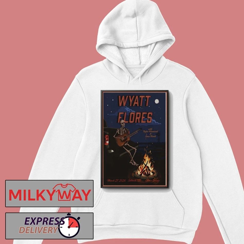 Wyatt Flores March 27 2026 In Lubbock TX Poster shirt