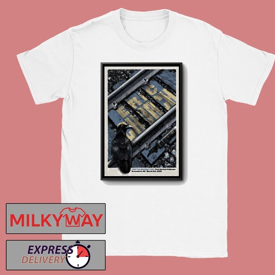 Mar 6 2026 Eric Church Greensboro Poster shirt