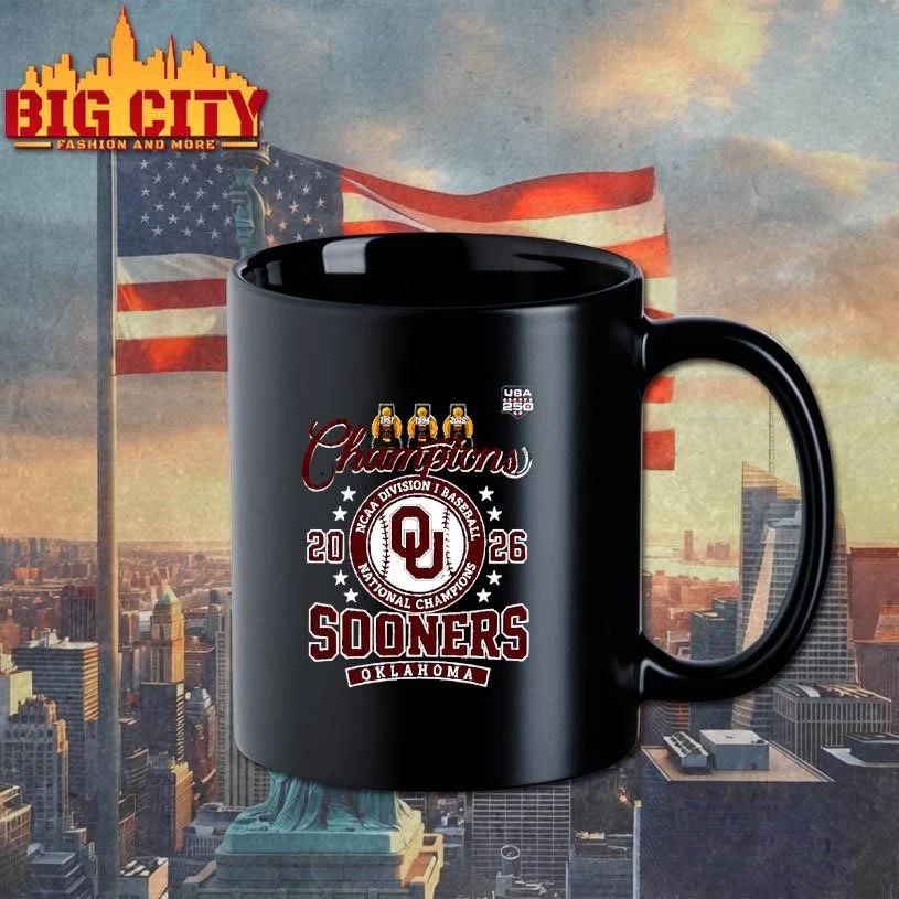 Oklahoma Sooners Baseball 2026 Championship Special Shirt