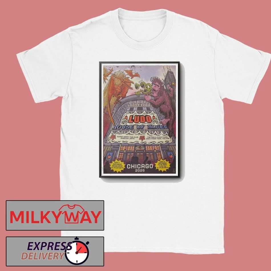 Ludo 2026 House Of Blues Chicago Poster shirt