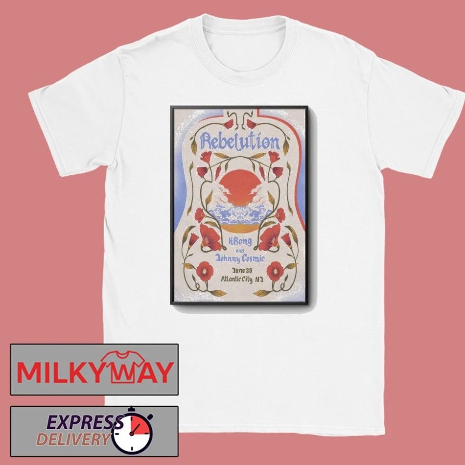 Rebelution Atlantic City Tour On Jun 20 2026 Poster shirt