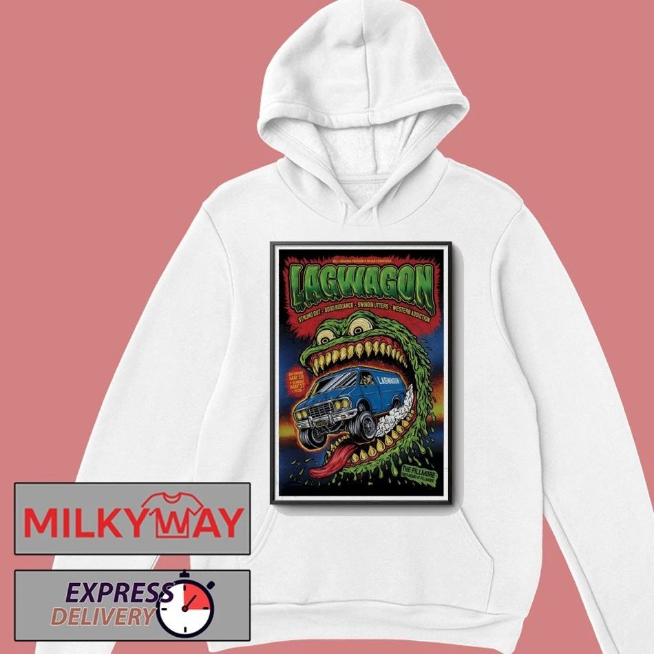 LIMITED Lagwagon San Francisco Show Poster May 16 & 17 2026 shirt