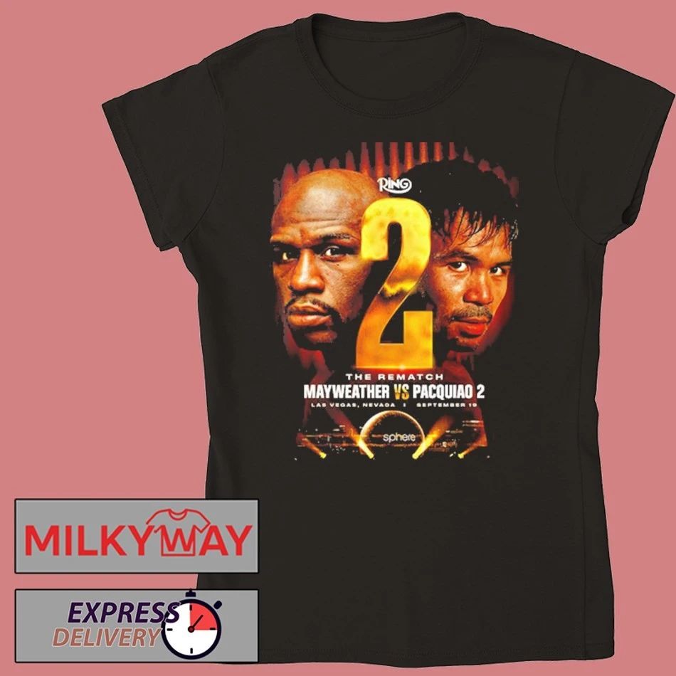 The Ring 2 Floyd Mayweather Jr vs Manny Pacquiao Rematch On September 19 2026 At Sphere in Las Vegas shirt