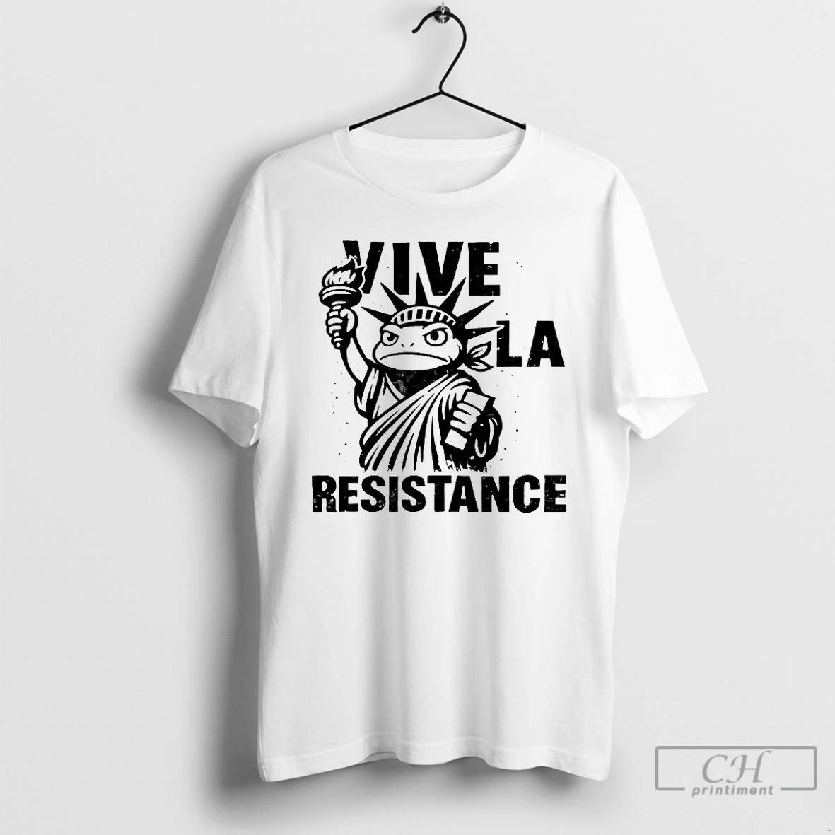 Classic Resist Frogs Against Vive La Resistance T Shirts