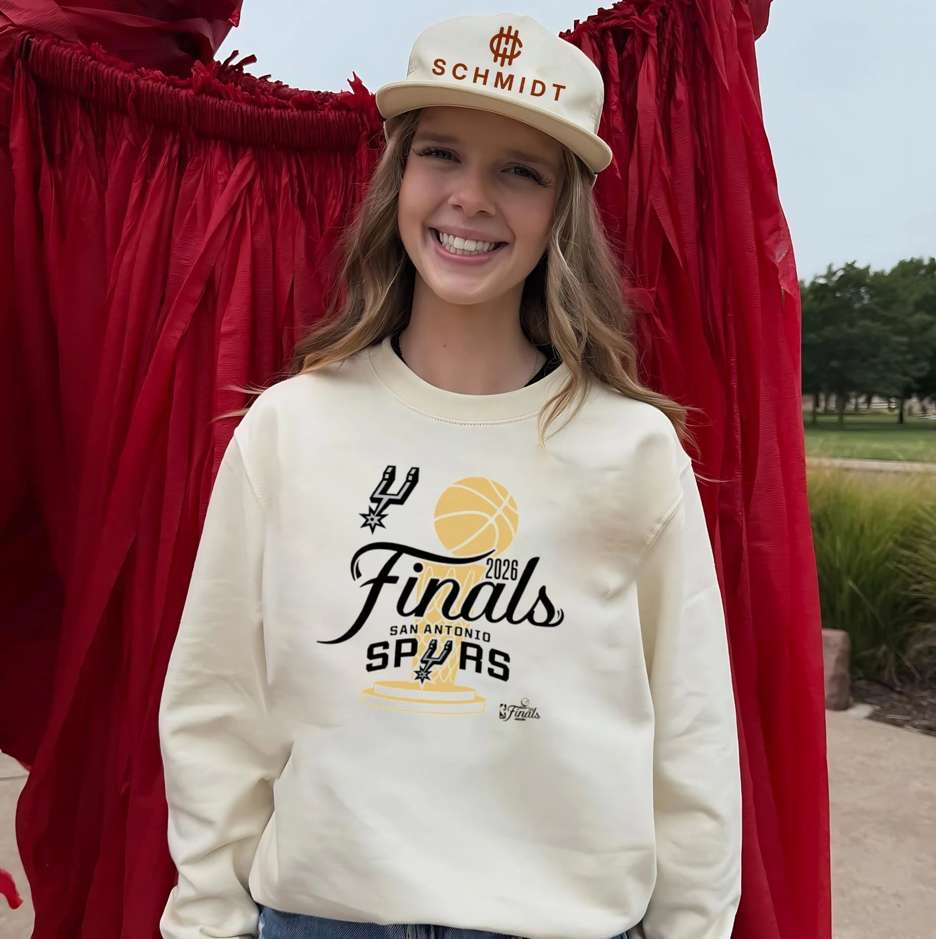 San Antonio Spurs 2026 NBA Finals Trophy Script shirt