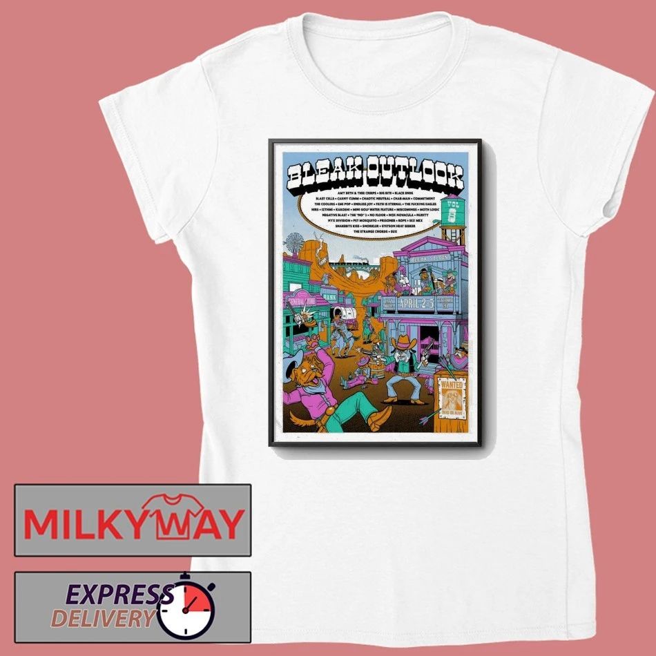 Bleak Outlook Vol 8 4 2-4 5 2026 Tacoma WA Poster shirt