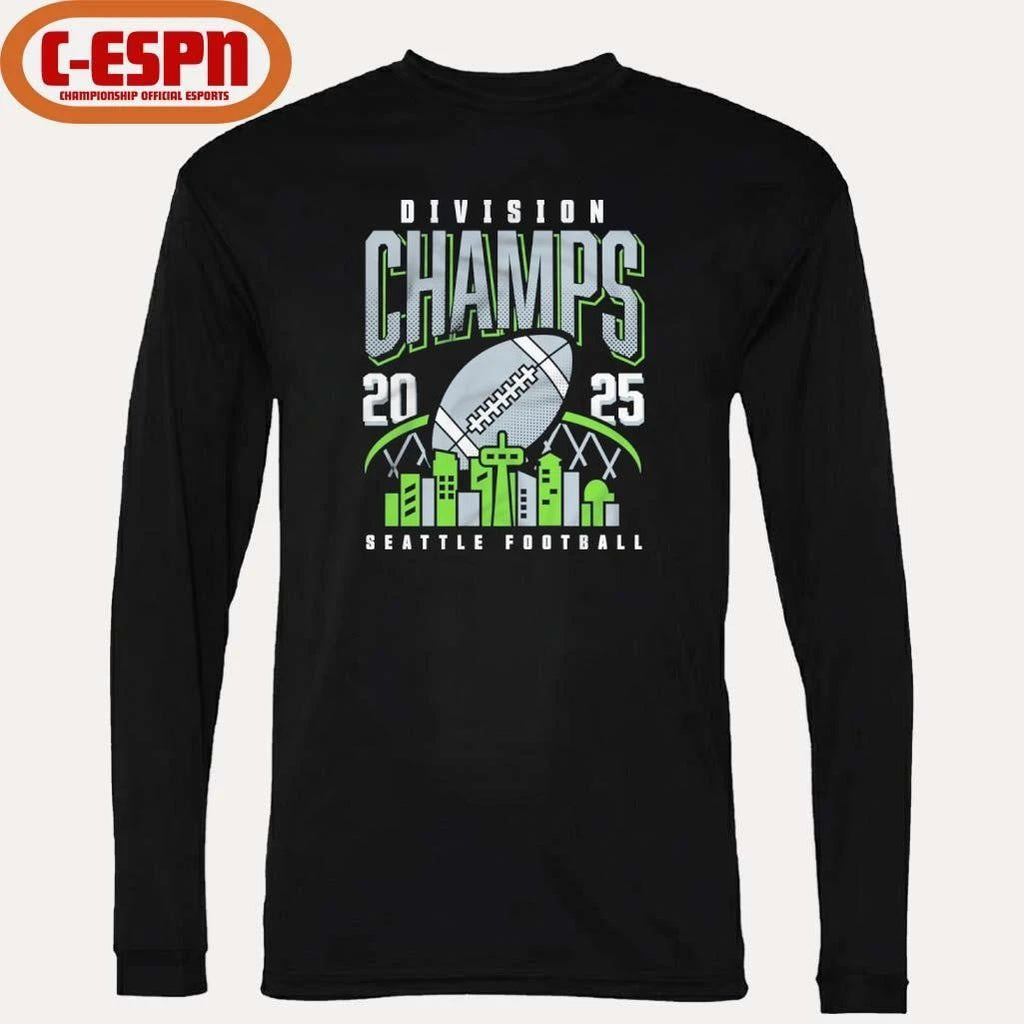 Northwest Royalty 2025 Division Champs Seattle Football T-Shirt
