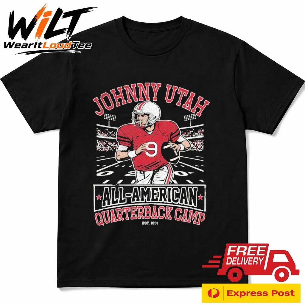 Johnny Utah All American Quarterback Camp Shirt