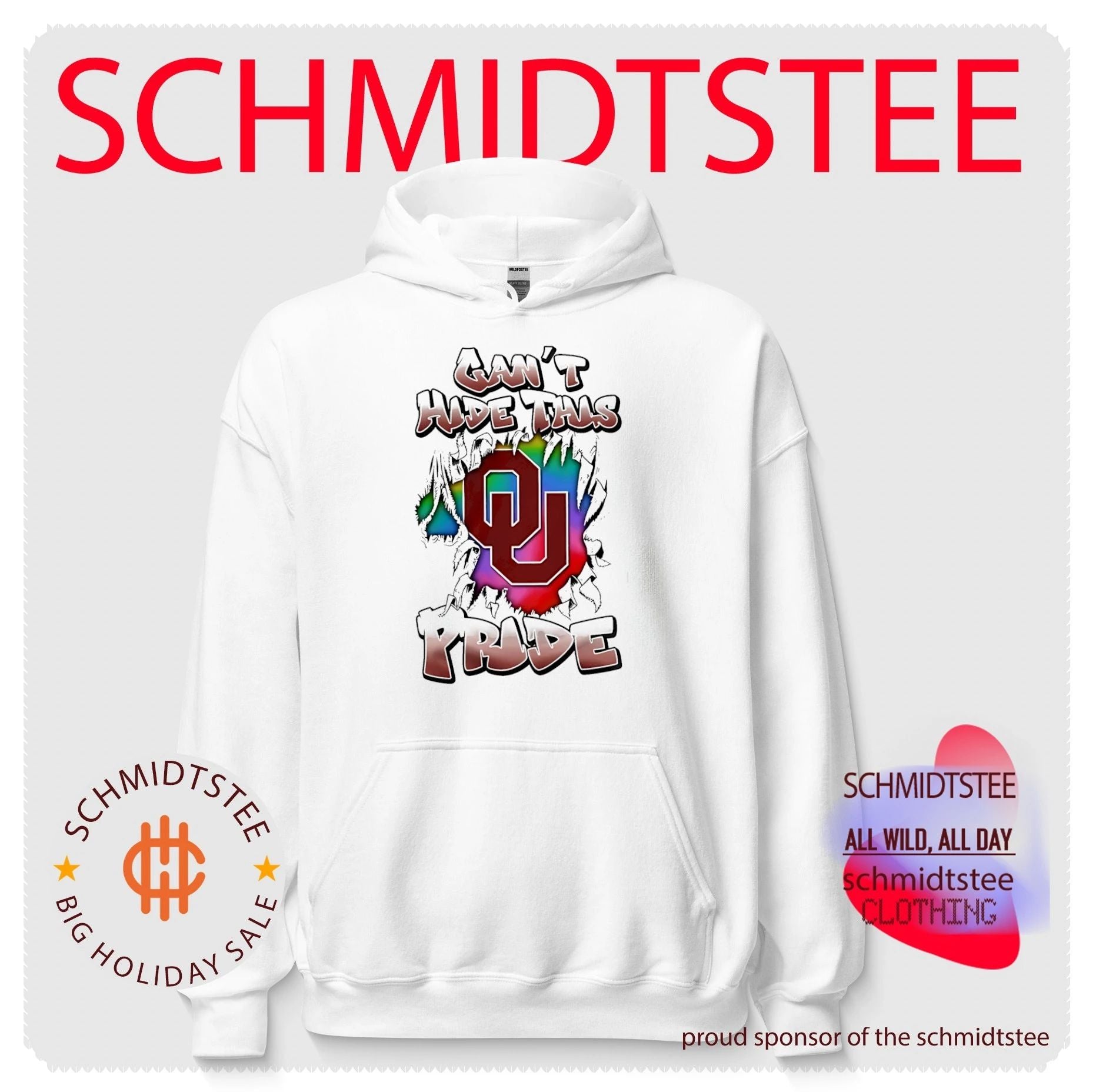 Oklahoma Sooners can’t hide this pride logo shirt