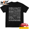 Wilson Isidor Fuck Work Fuck Phonies Fuck You Shirt