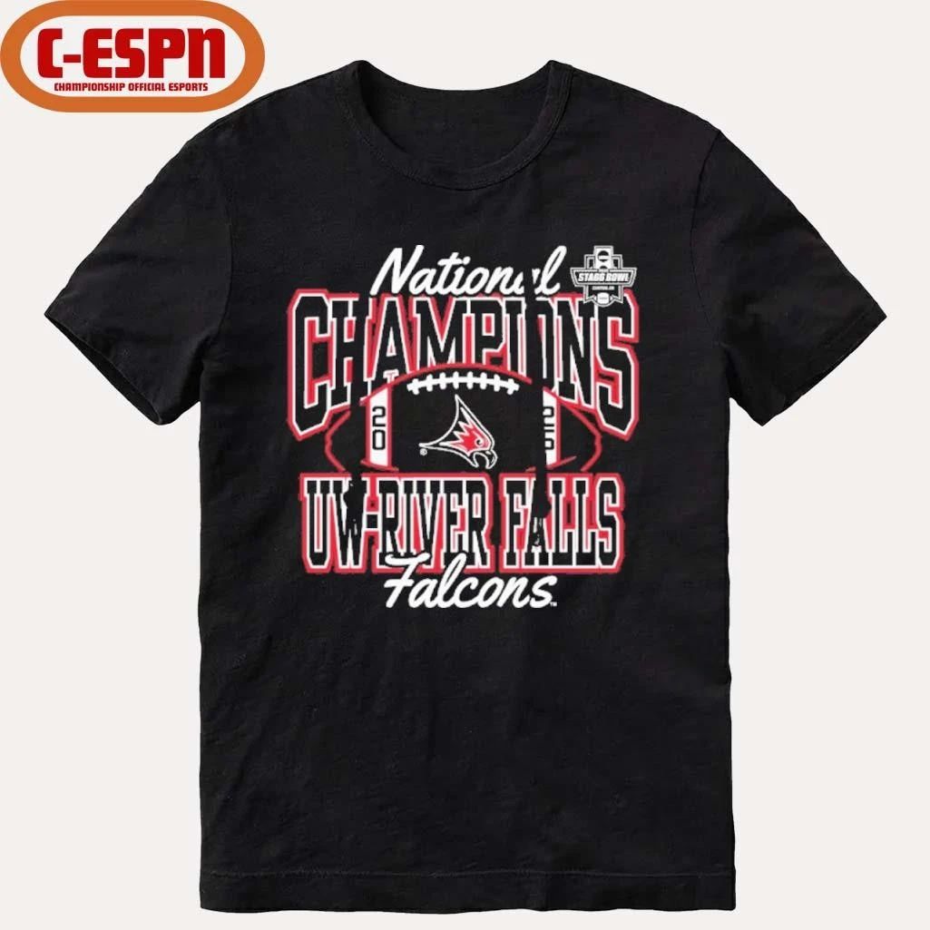University of Wisconsin – River Falls Football 2025 DIII National Champions Shirt