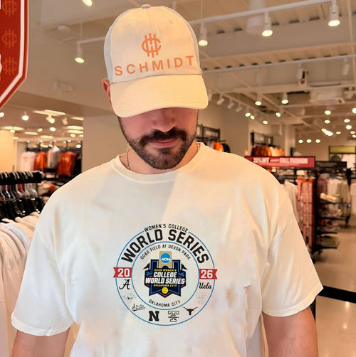 2026 Women’s College World Series 8 Team shirt
