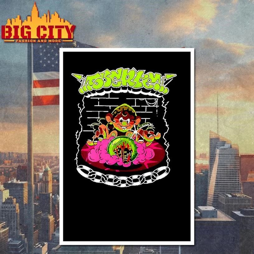 Siberia Streetwear Fortune Teller Wizard Crystal Ball Burning City shirt