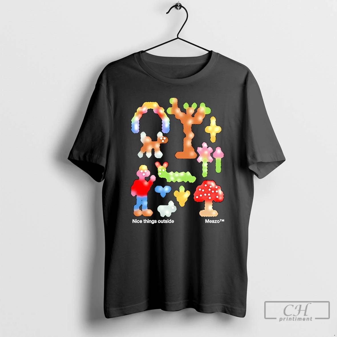 Classic Nice Things Outside Meazo Graphic T Shirts