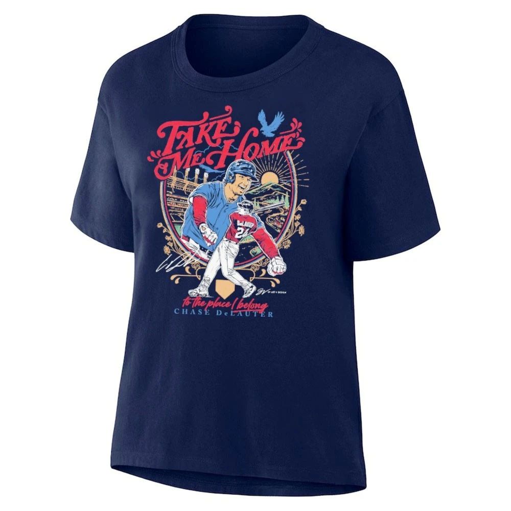 Chase Delauter Cleveland Guardians Take Me Home To The Place I Belong Shirt