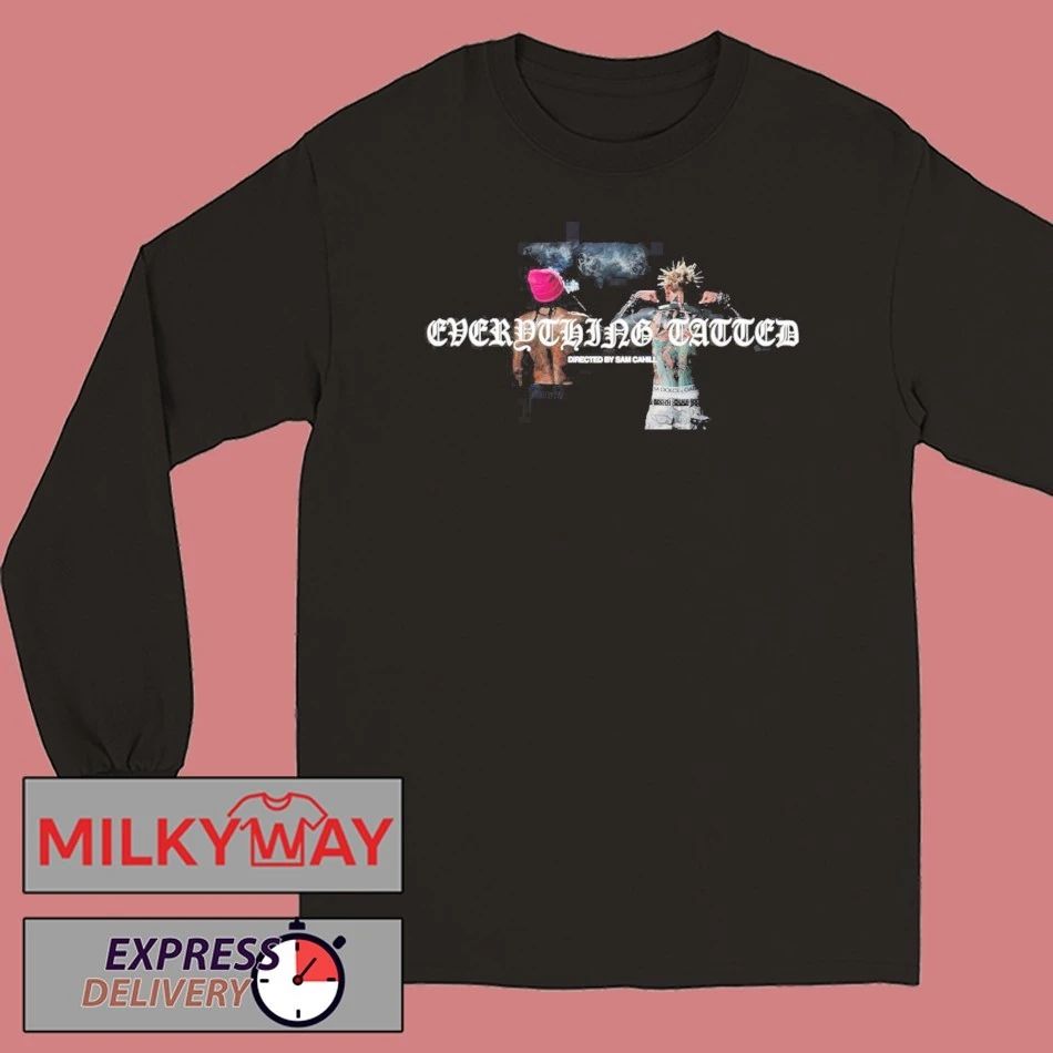 Machine Gun Kelly MGK x Wiz Khalifa Everything Tatted T-Shirt