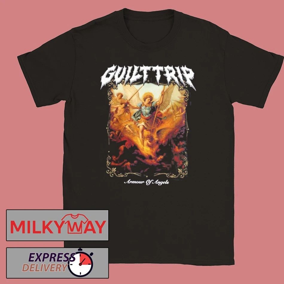 Guilt Trip Armour Of Angels Album Merch Bundle Cover Art T-Shirt