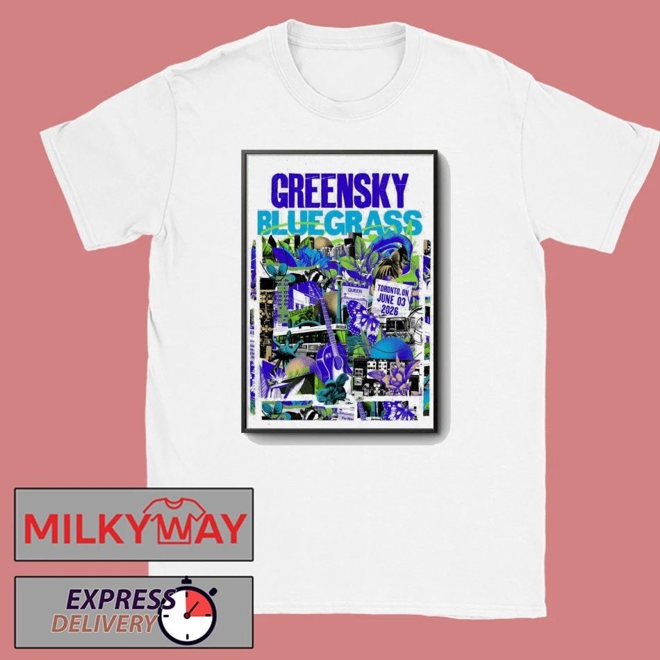 Greensky Bluegrass In Toronto ON On Jun 3 2026 Poster shirt