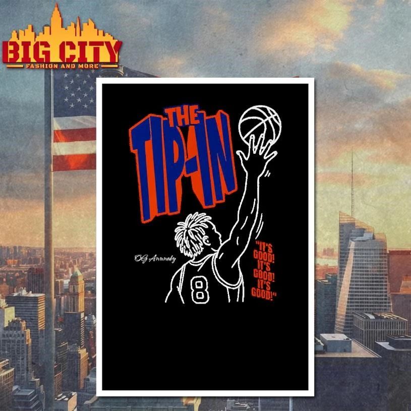 The Tip-In OG Anunoby NBA Finals Knicks Shirt