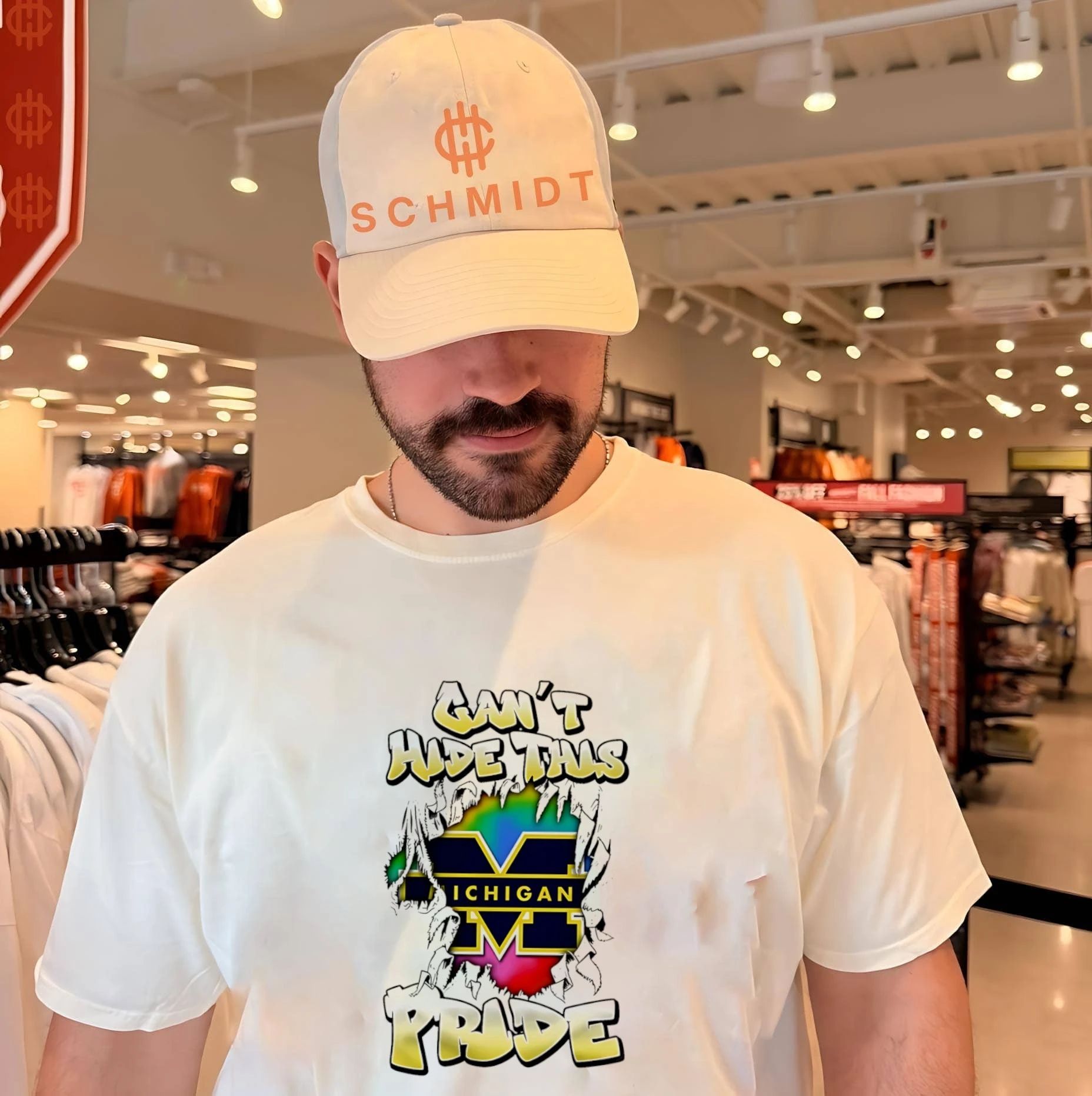 Michigan Wolverines can’t hide this pride logo shirt