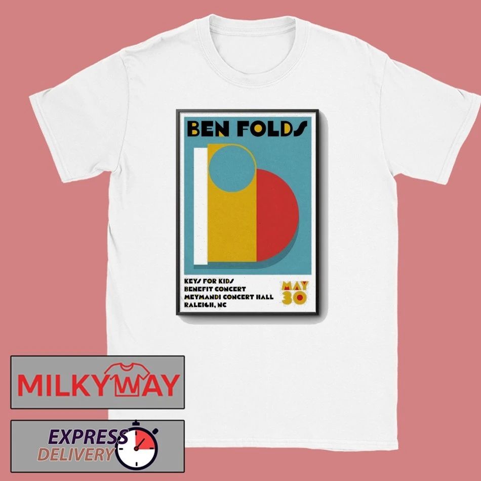 Ben Folds Raleigh NC Tour On May 30 2026 Poster shirt