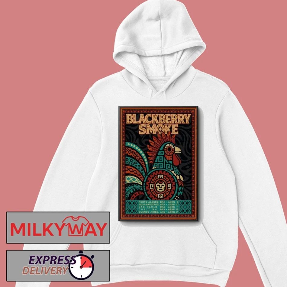 Poster Blackberry Smoke Brazil And Argentina shirt