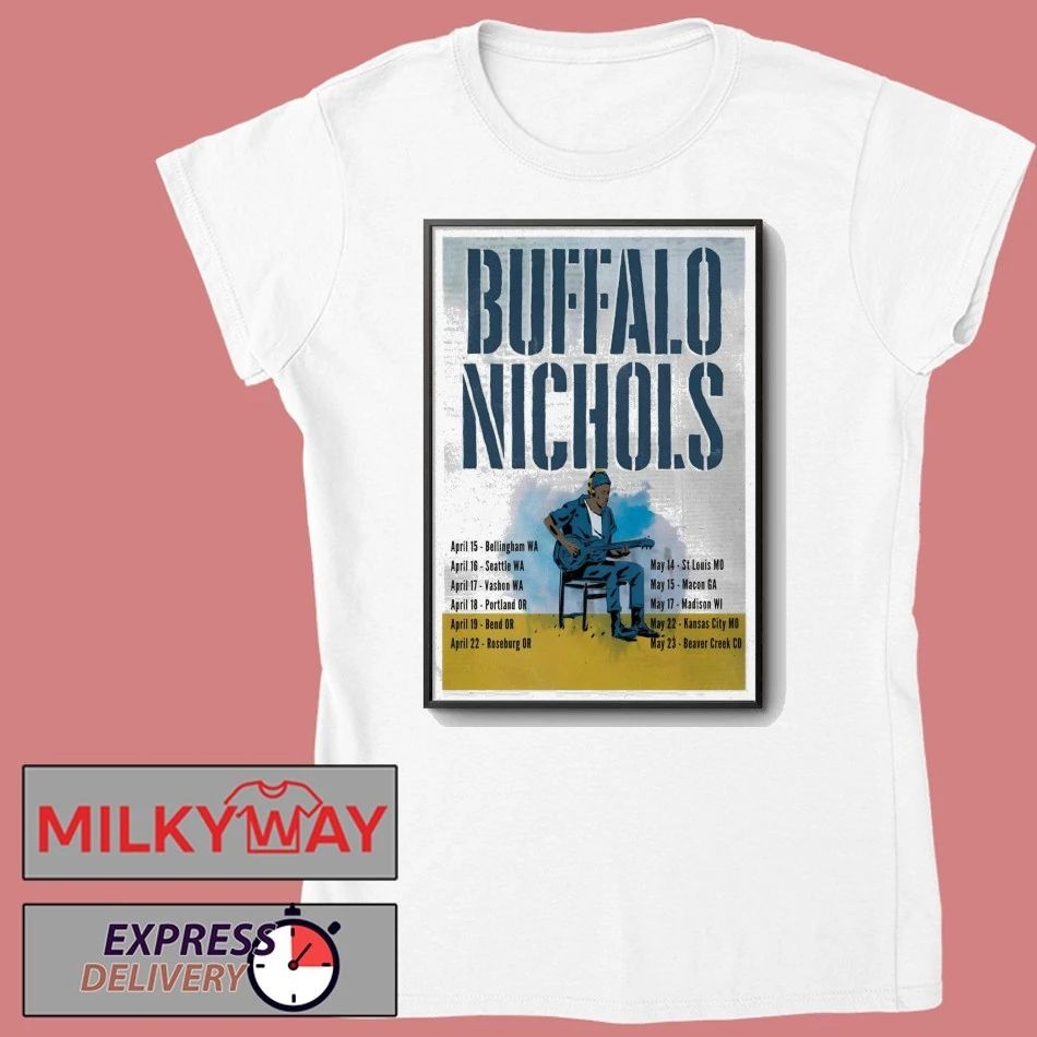 Buffalo Nichols 2026 Summer Tour Poster shirt