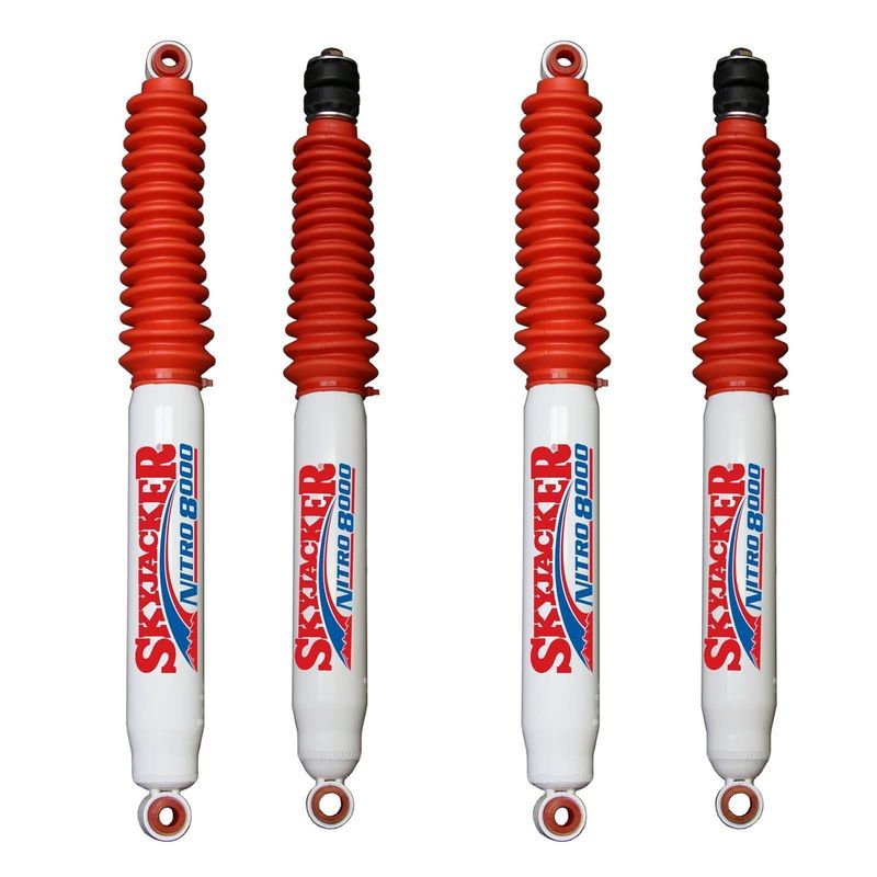 Skyjacker N8000 Nitrogen Gas Shocks Set for 1994-2002 Dodge Ram 2500 4WD