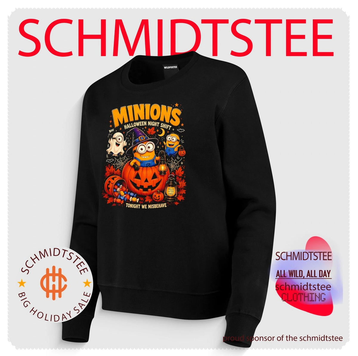 Minions Halloween Night Shift Bello After Dark Tonight We Misbehave shirt