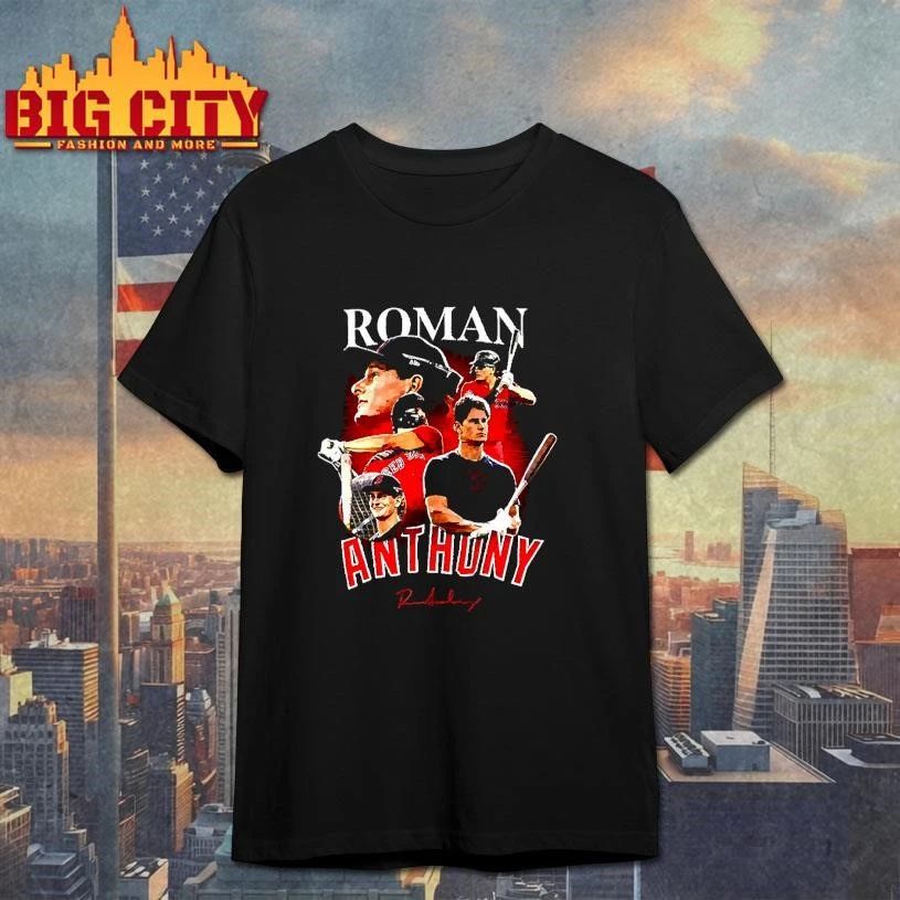 Roman Anthony Rookie Boston Red Sox baseball signature shirt