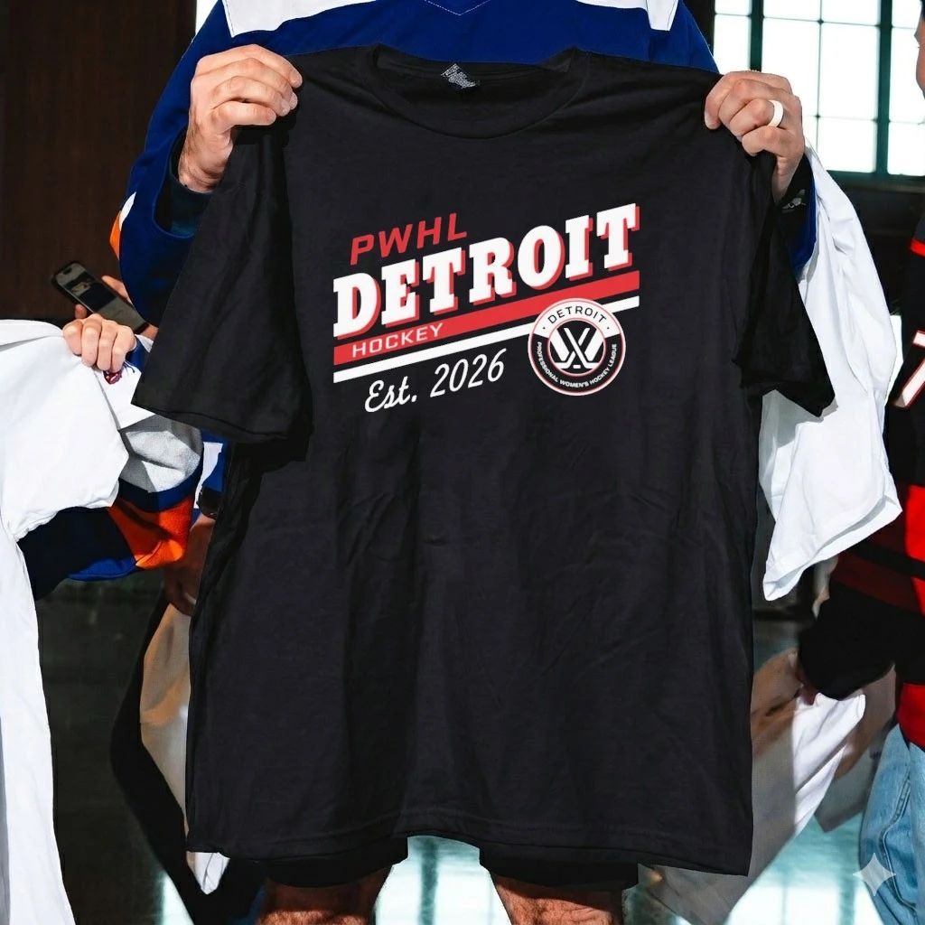 PWHL Detroit Hockey 2026 Shirt