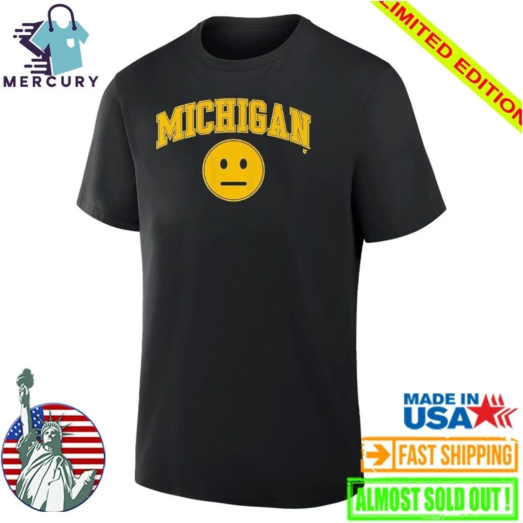 Michigan Wolverines Blank Expression Shirt