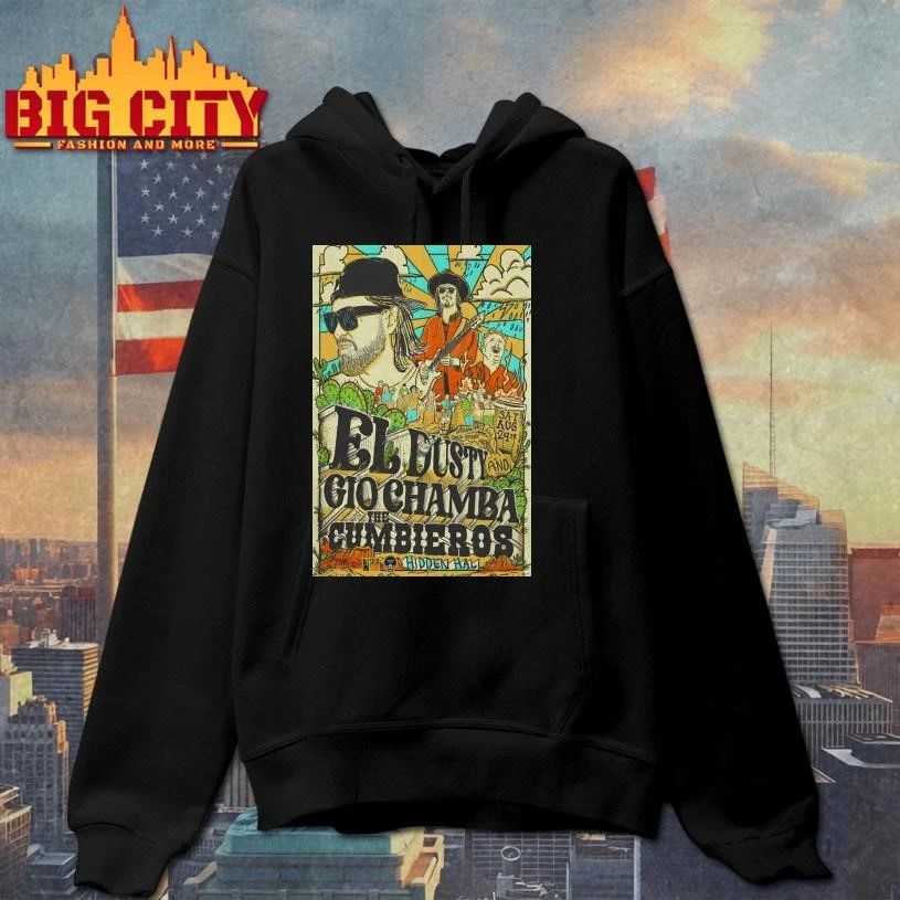 LIMITED EL DUSTY And Gio Chamba In Seattle WA On Aug 29 Poster Shirt