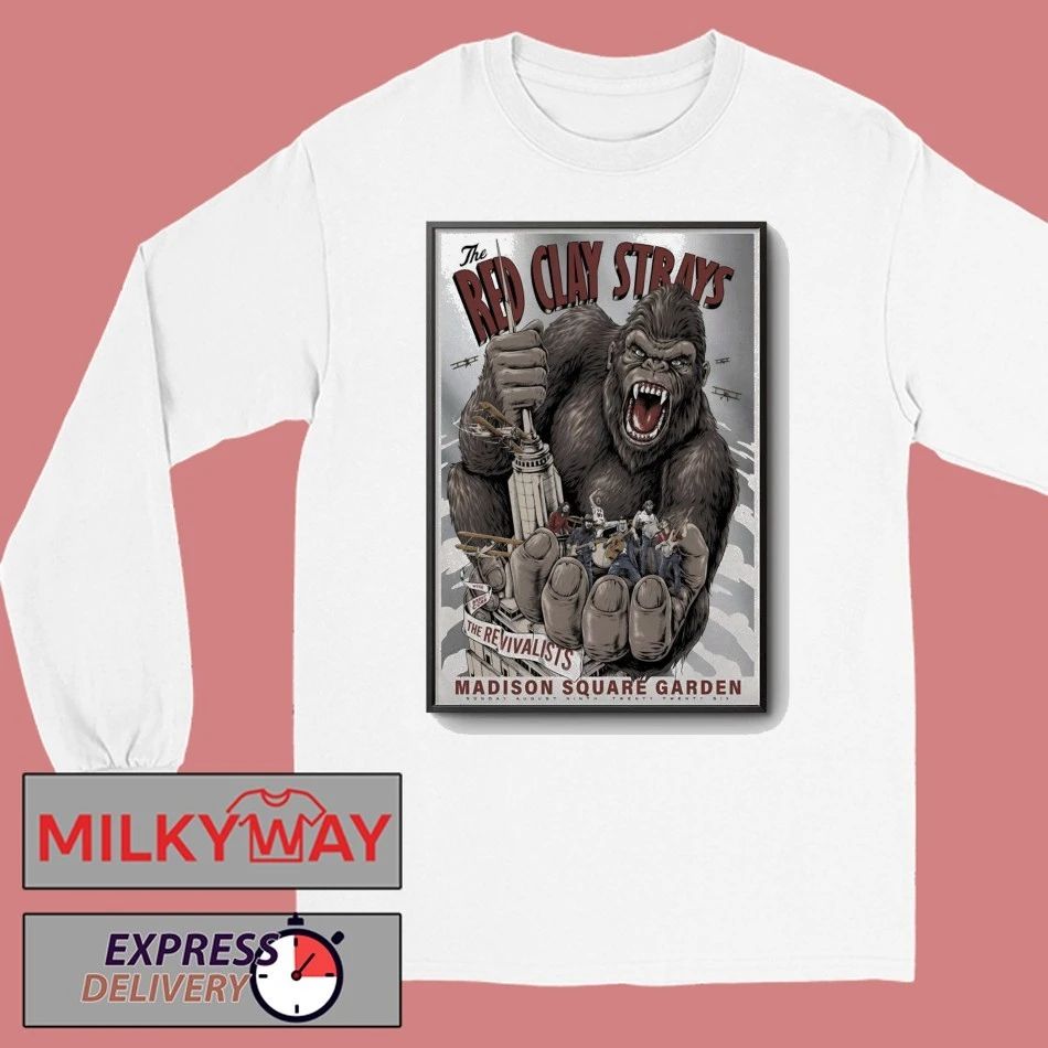 The Red Clay Strays New York NY Aug 9 2026 Poster shirt