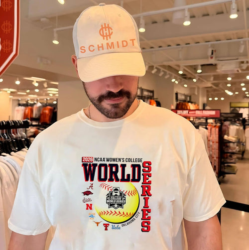 2026 Women’s College World Series 8 Team logo shirt