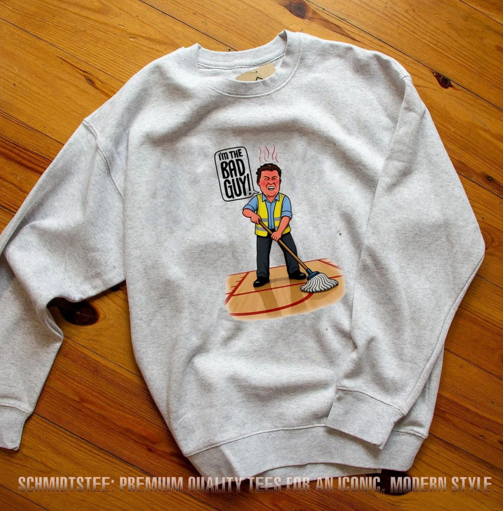 I’m the Bad Guy Janitor Mopping Basketball Court shirt