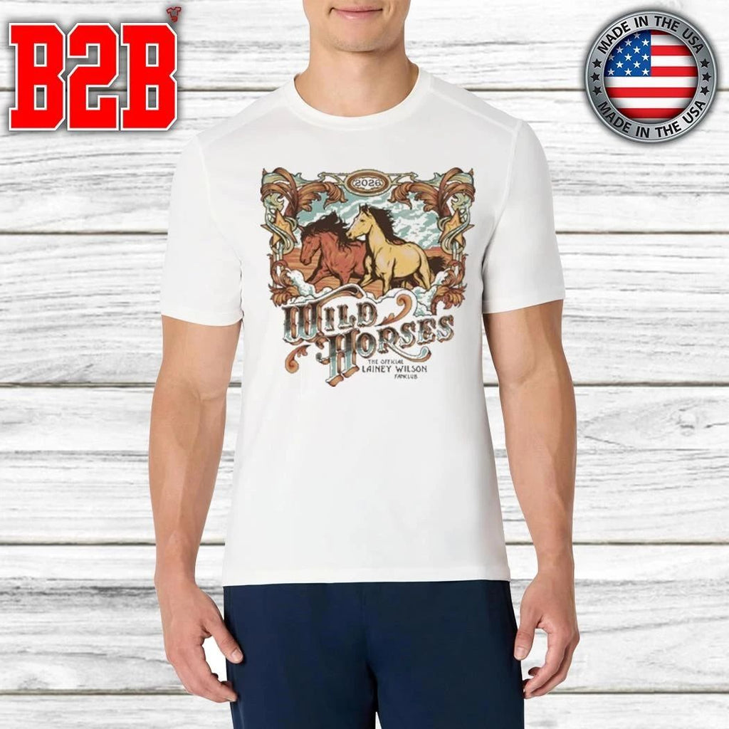 Lainey Wilson Wild Horses Fan Club Shirt