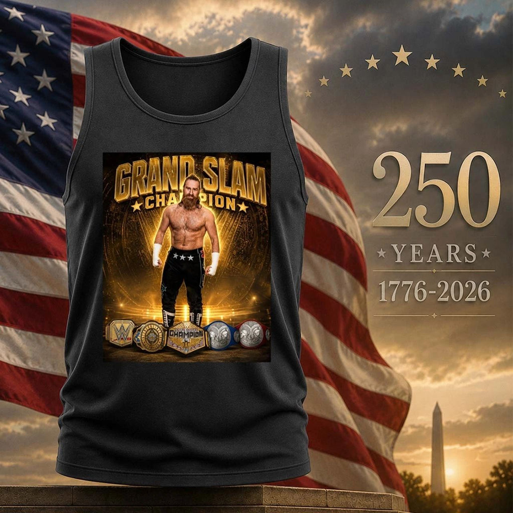 Sami Zayn Grand Slam Champion Shirt