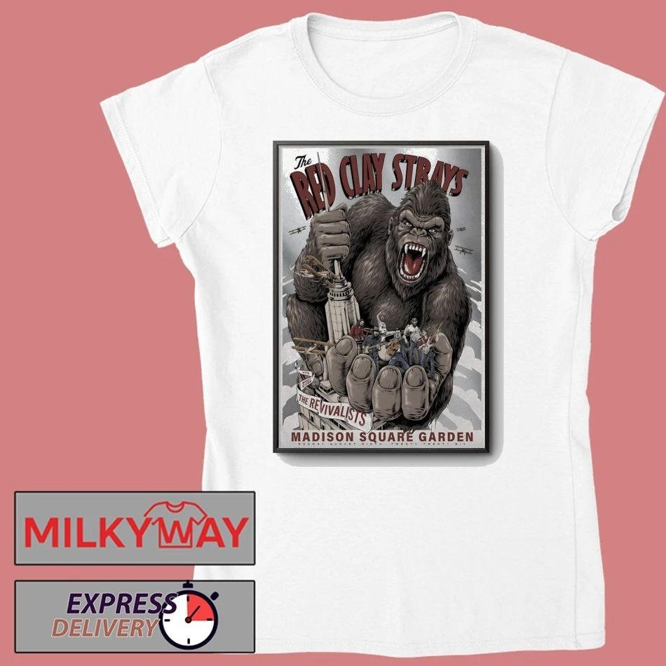 The Red Clay Strays Madison Square Garden, New York NY Aug 9 2026 Poster shirt
