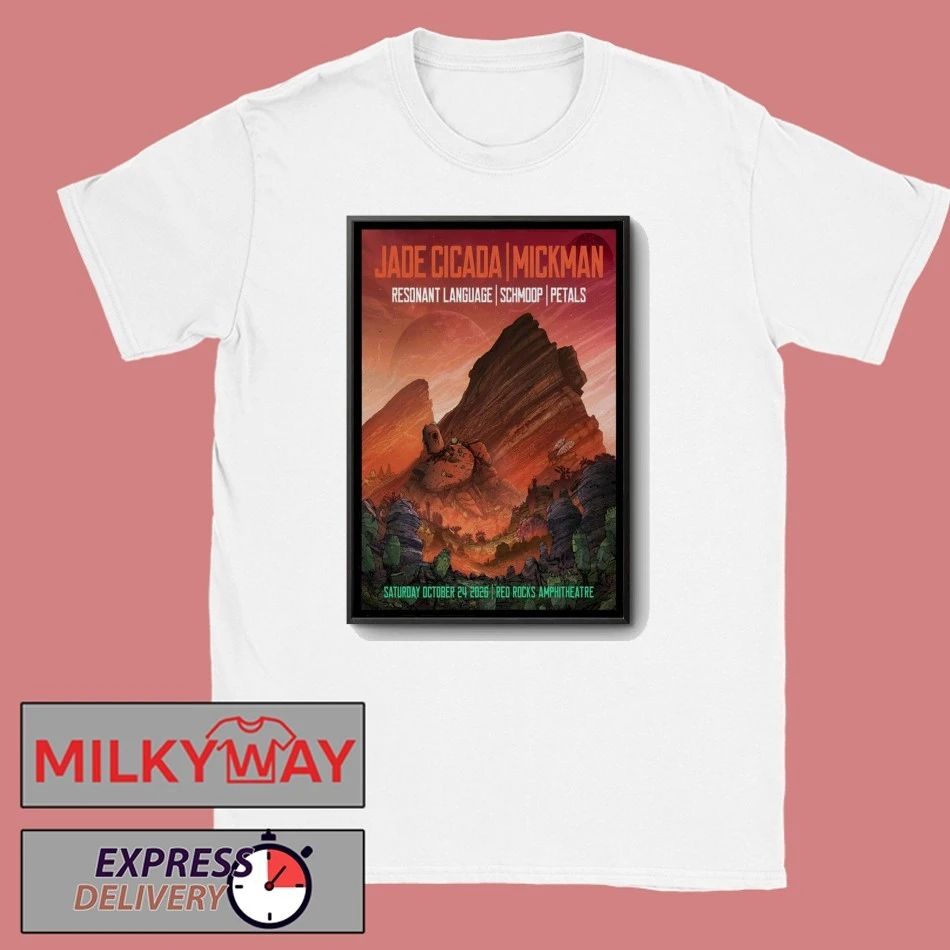 Jade Cicada And Mickman 10 24 2026 Morrison CO Poster shirt