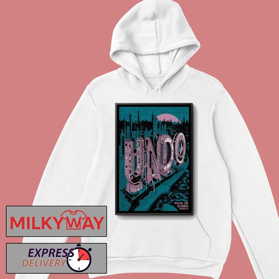 UNDO 4 4 2026 Sesc Pompele In Sao Paulo Brazil Poster shirt