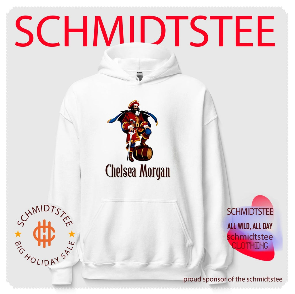 Captain Chelsea Morgan pirate illustration shirt