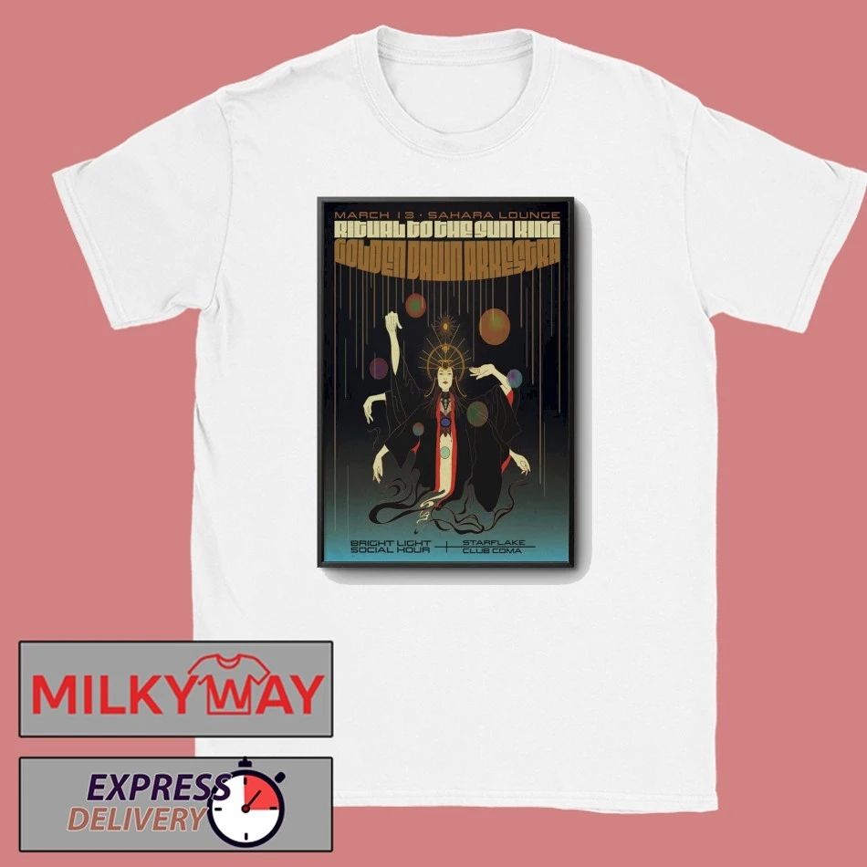 Golden Dawn Arkestra Austin, TX March 13 2026 Sahara Lounge Tour Poster shirt